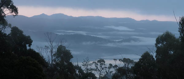 
 Hartz Mountains at Sunrise - Tasmania Australia 
 Photo courtesy of Data Shine / Light Magic
