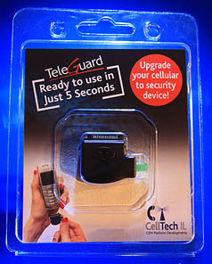 
 Packaging for the Teleguard Clip Pro 
 (now rebadged as NuvoGuard Clip Pro) 
